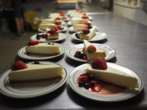 Cheesecake at Camp Mowglis