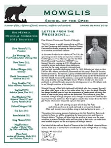 Spring 2012 Newsletter