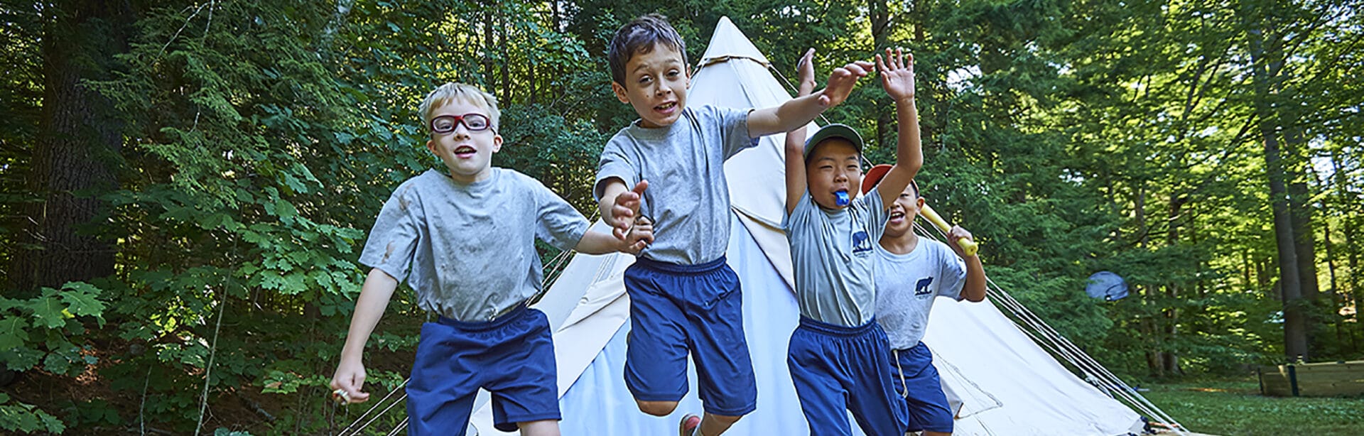 Camp Mowglis Cub Program Summer camp for boys age 7-9 in New Hampshire