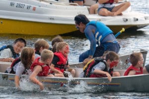 Camp Mowglis Cub boaters