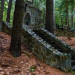 Stone archway at Camp Mowglis