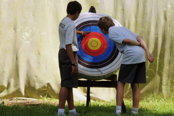 Archery at Camp Mowglis