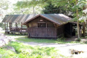 A cabin at Camp Mowglis