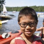 Camp Mowglis Cub paddler