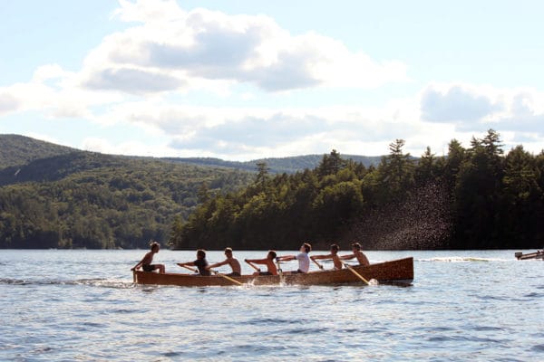 Camp Mowglis paddlers