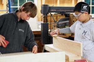 WoodWorking at Camp Mowglis