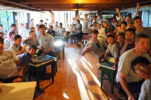 The Dining Room at Camp Mowglis