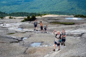 Camp Mowglis Cub hikers