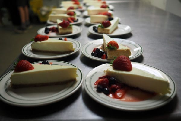 Preparing food at Camp Mowglis Boys Summer Camp NH