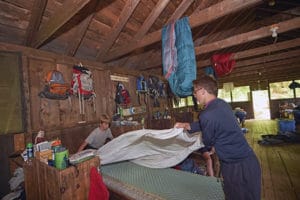 Daily chores at Camp Mowglis