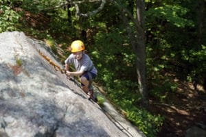 Rock Climbing at Camp Mowglis