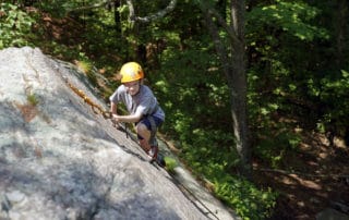 Rock Climbing at Camp Mowglis