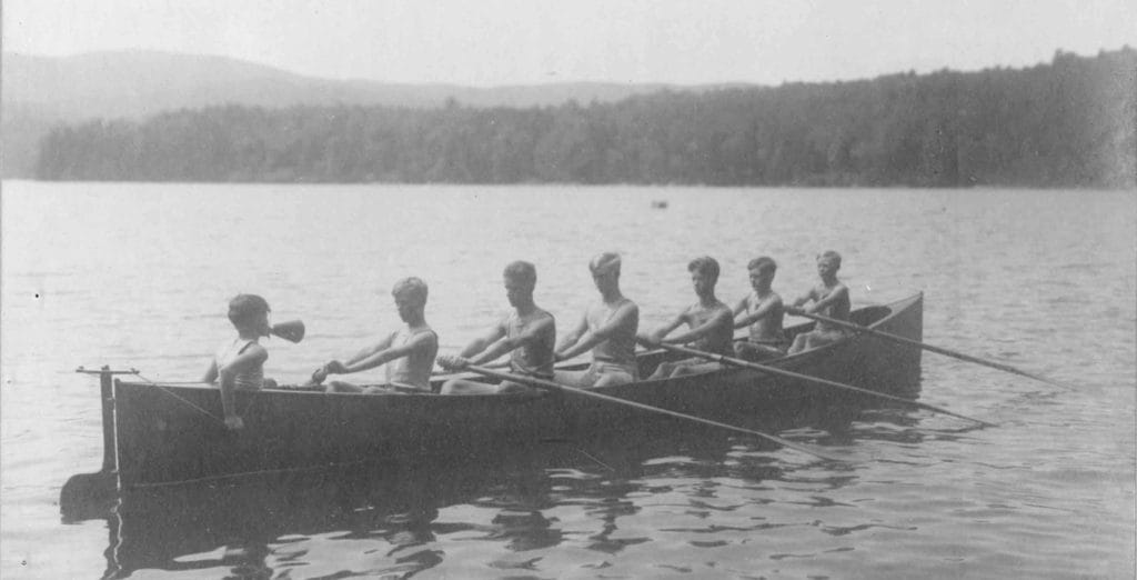 Crew Boat Camp Mowglis History - New Hampshire Summer Camp for Boys